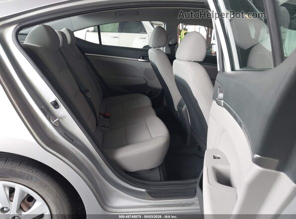 5NPD74LF0LH615241 2020 HYUNDAI ELANTRA Silver VIN კოდის სტიკერის ხედი
