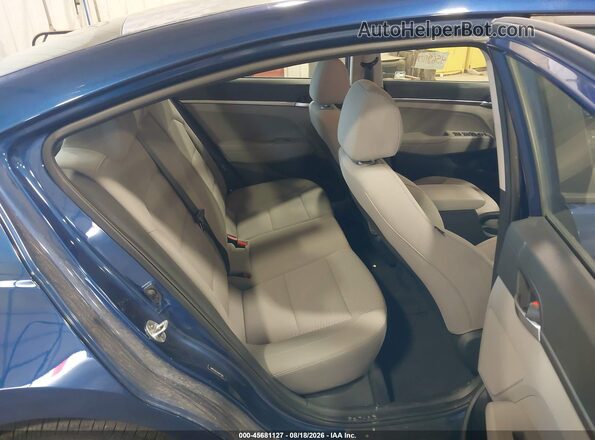 5NPD74LF0LH617295 2020 HYUNDAI ELANTRA Blue Vista de la etiqueta del VIN
