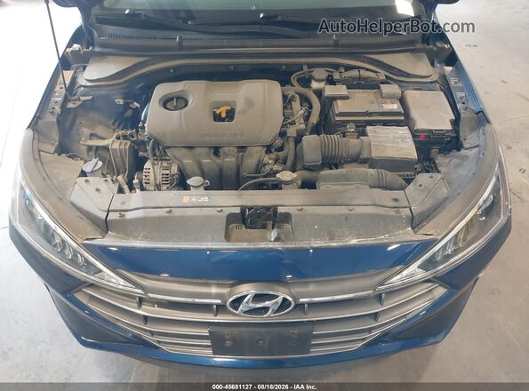 5NPD74LF0LH617295 2020 HYUNDAI ELANTRA Blue Vista trasera