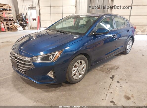 5NPD74LF0LH617295 2020 HYUNDAI ELANTRA Blue Vista tres cuartos delantera izquierda