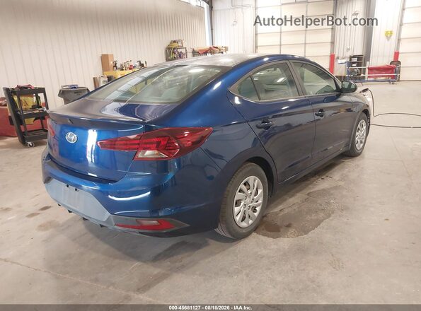 5NPD74LF0LH617295 2020 HYUNDAI ELANTRA Blue Trasero derecho