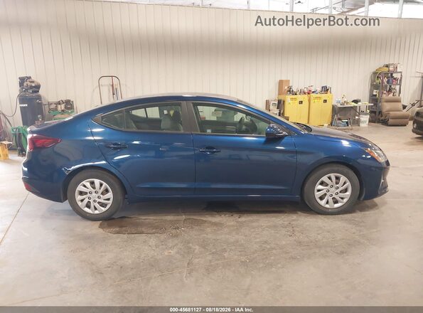 5NPD74LF0LH617295 2020 HYUNDAI ELANTRA Blue Vista interior trasera