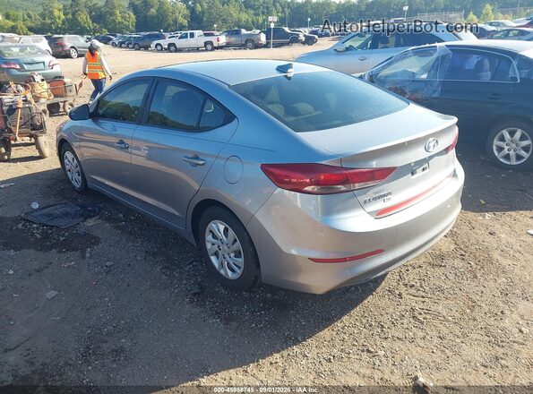 5NPD74LF1HH076006 2017 HYUNDAI ELANTRA Серый Задняя левая четверть