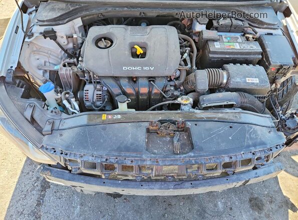 5NPD74LF1HH092772 2017 HYUNDAI ELANTRA Silver Սալոնի հետևի տեսք