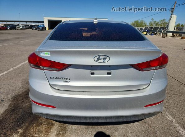 5NPD74LF1HH092772 2017 HYUNDAI ELANTRA Silver Հետևի տեսք