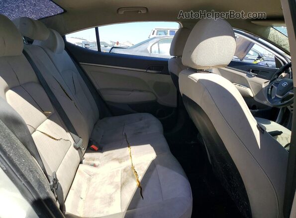 5NPD74LF1HH164778 2017 HYUNDAI ELANTRA Beige Вид задніх сидінь