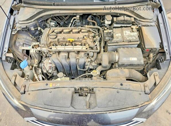 5NPD74LF1JH332926 2018 HYUNDAI ELANTRA Gray Rear interior view