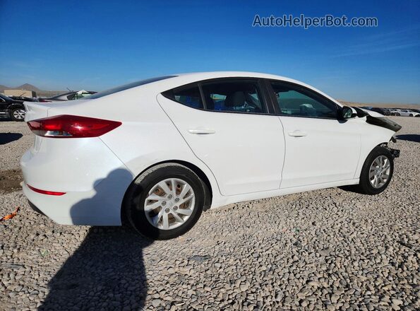 5NPD74LF1JH355784 2018 HYUNDAI ELANTRA White Задня права чверть