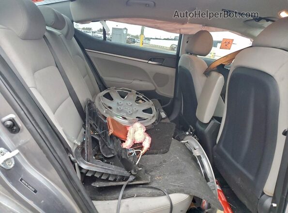 5NPD74LF1JH383312 2018 HYUNDAI ELANTRA Серый Вид задних сидений