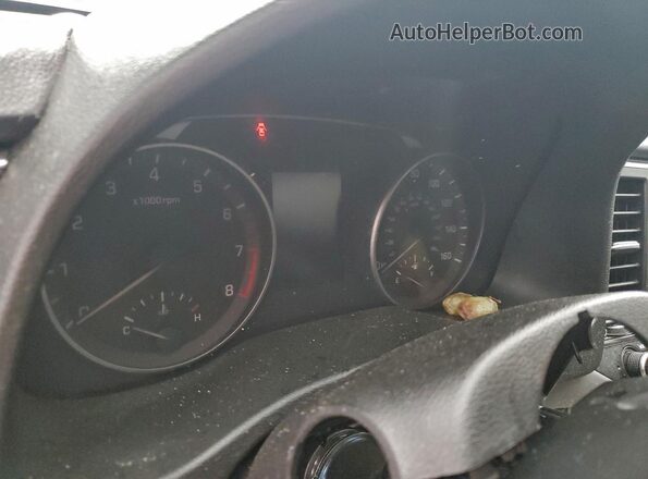 5NPD74LF1JH383312 2018 HYUNDAI ELANTRA Серый Вид щитка приборов