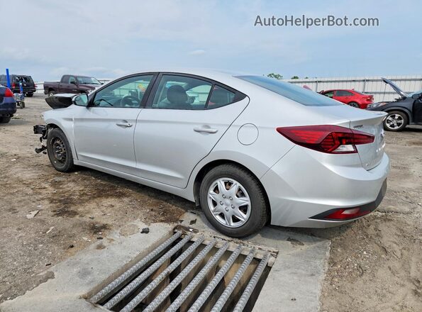 5NPD74LF1KH432459 2019 HYUNDAI ELANTRA Silver Задня ліва чверть