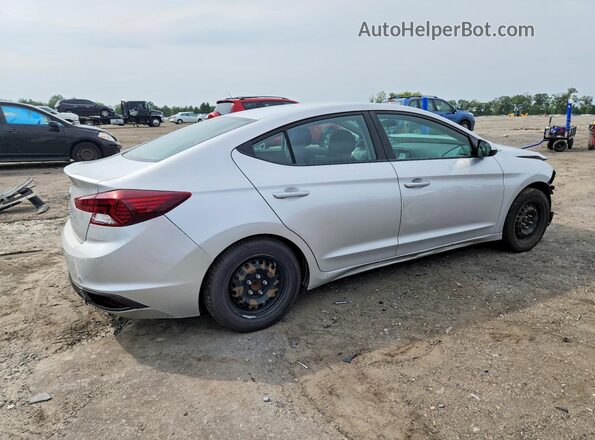 5NPD74LF1KH432459 2019 HYUNDAI ELANTRA Silver Задня права чверть