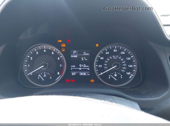 5NPD74LF1KH443588 2019 HYUNDAI ELANTRA White Vista de los asientos traseros