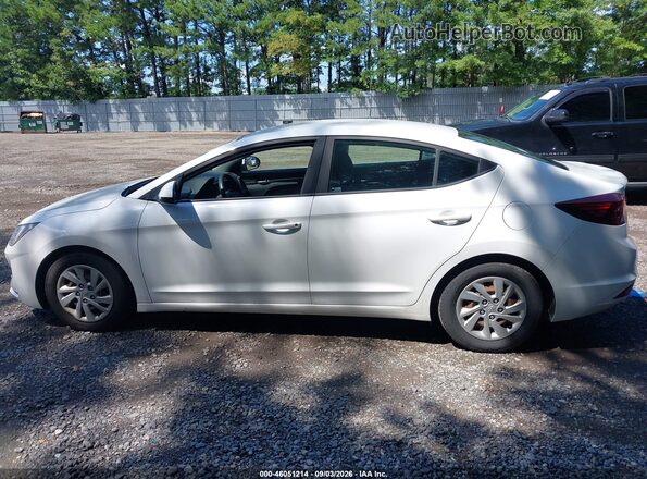 5NPD74LF1KH443588 2019 HYUNDAI ELANTRA White Vista interior de 360 grados