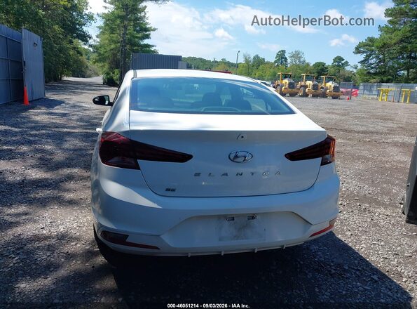 5NPD74LF1KH443588 2019 HYUNDAI ELANTRA White 