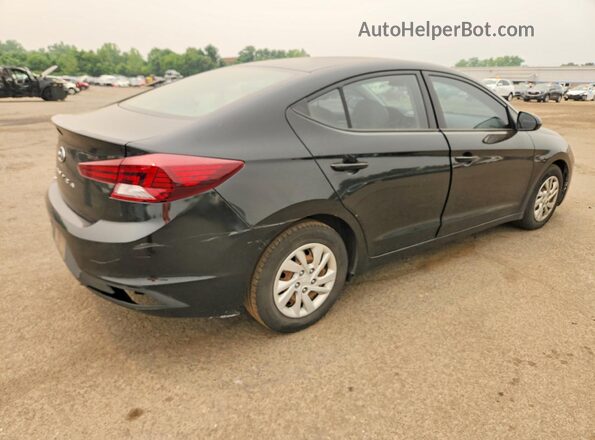 5NPD74LF1LH529064 2020 HYUNDAI ELANTRA Черный Задняя правая четверть