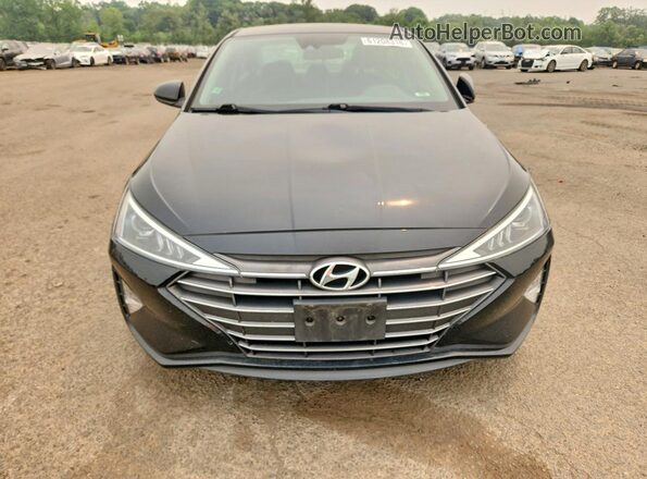 5NPD74LF1LH529064 2020 HYUNDAI ELANTRA Черный Вид спереди