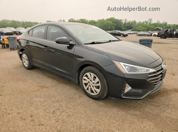5NPD74LF1LH529064 2020 HYUNDAI ELANTRA Черный Передняя правая четверть
