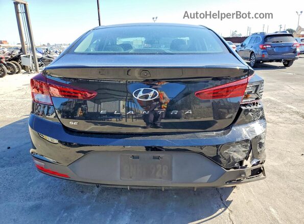 5NPD74LF1LH548892 2020 HYUNDAI ELANTRA Черный Вид сзади