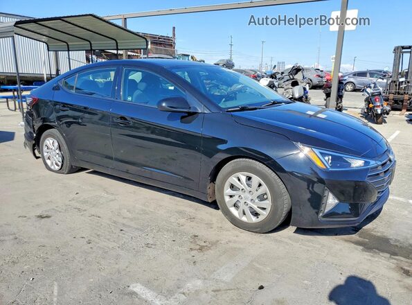 5NPD74LF1LH548892 2020 HYUNDAI ELANTRA Черный Передняя правая четверть