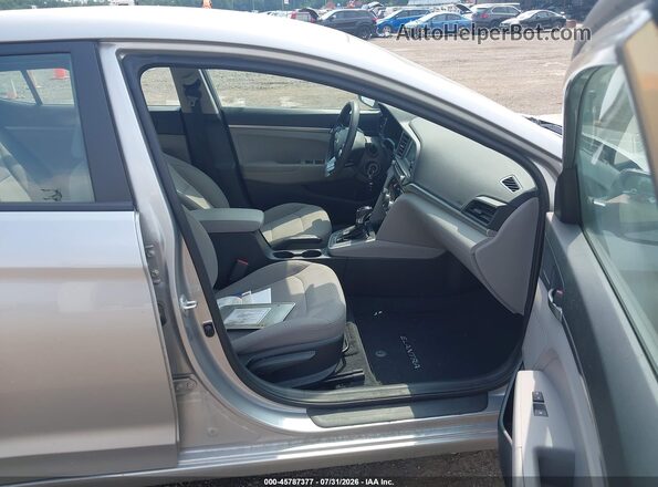5NPD74LF1LH600988 2020 HYUNDAI ELANTRA Silver Widok wnętrza z przodu