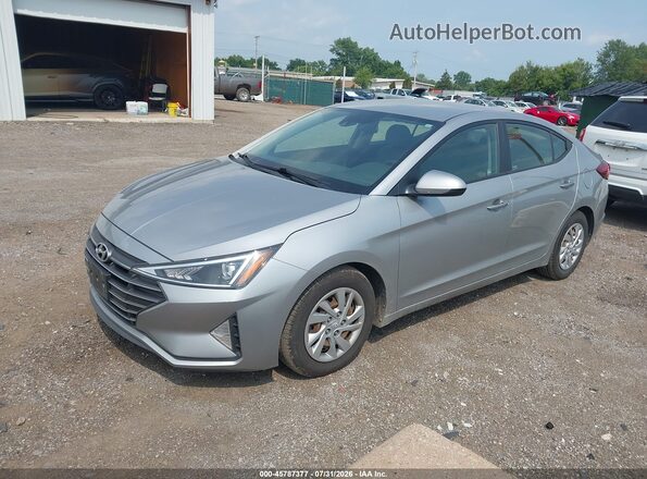 5NPD74LF1LH600988 2020 HYUNDAI ELANTRA Silver Przód lewy