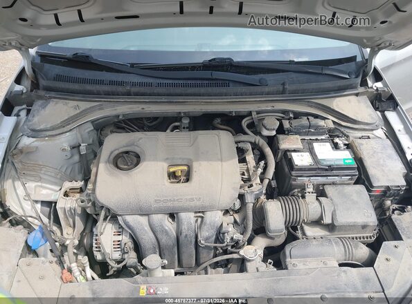 5NPD74LF1LH600988 2020 HYUNDAI ELANTRA Silver Widok z tyłu