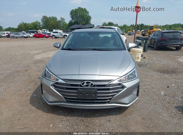 5NPD74LF1LH600988 2020 HYUNDAI ELANTRA Silver Widok zestawu wskaźników