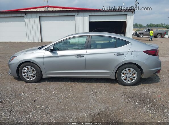 5NPD74LF1LH600988 2020 HYUNDAI ELANTRA Silver Widok wnętrza 360 stopni