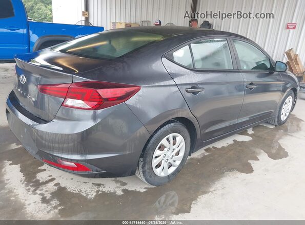 5NPD74LF1LH603468 2020 HYUNDAI ELANTRA Серый Задняя правая четверть