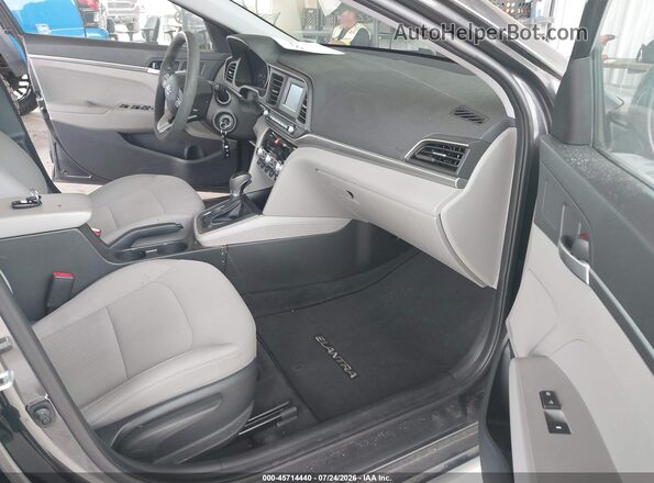 5NPD74LF1LH603468 2020 HYUNDAI ELANTRA Серый Вид салона спереди