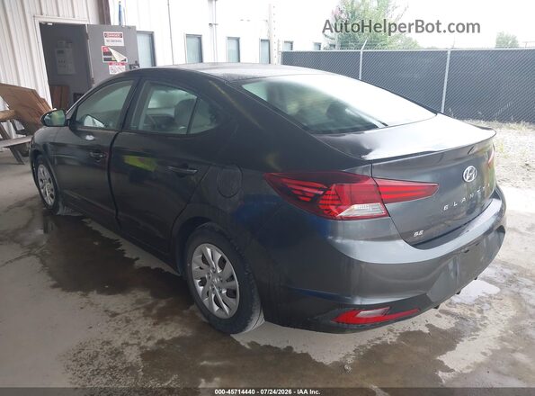 5NPD74LF1LH603468 2020 HYUNDAI ELANTRA Серый Задняя левая четверть