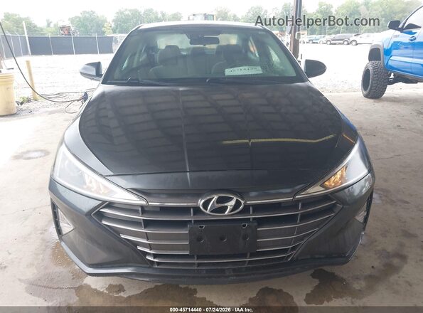 5NPD74LF1LH603468 2020 HYUNDAI ELANTRA Серый Вид щитка приборов