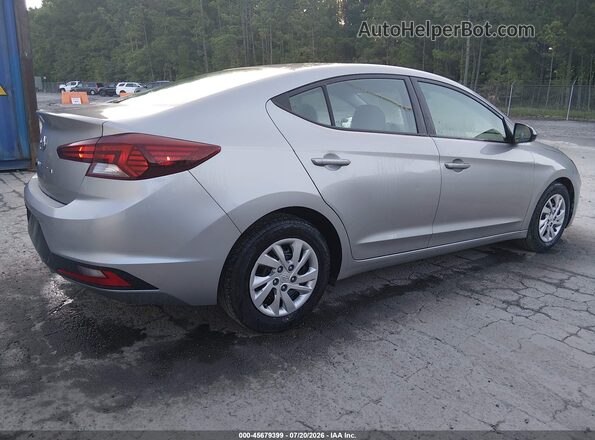 5NPD74LF1LH604135 2020 HYUNDAI ELANTRA Silver Tył prawy