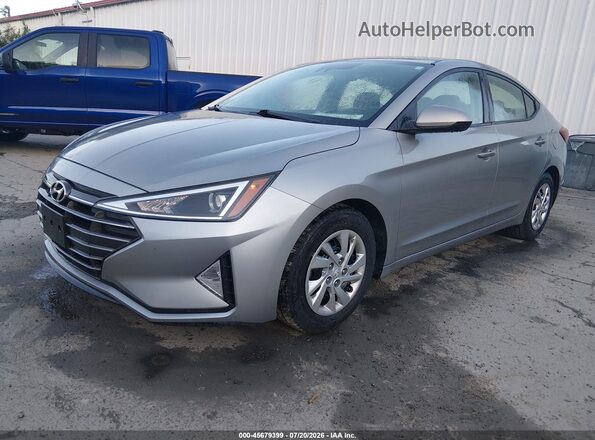 5NPD74LF1LH604135 2020 HYUNDAI ELANTRA Silver Przód lewy