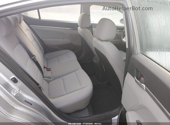 5NPD74LF1LH604135 2020 HYUNDAI ELANTRA Silver Widok naklejki z numerem VIN