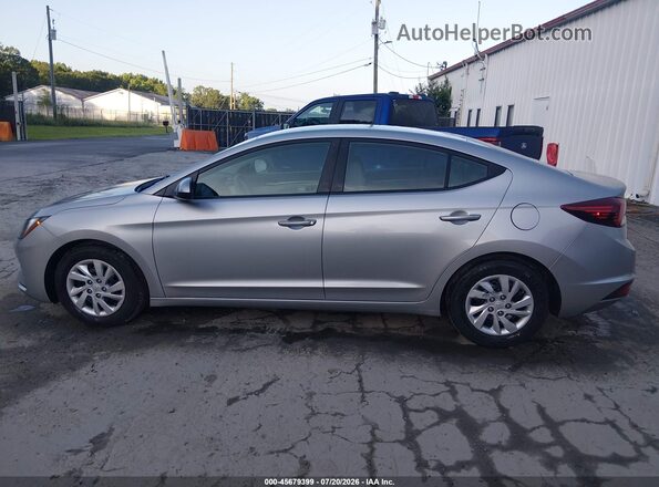 5NPD74LF1LH604135 2020 HYUNDAI ELANTRA Silver Widok wnętrza 360 stopni