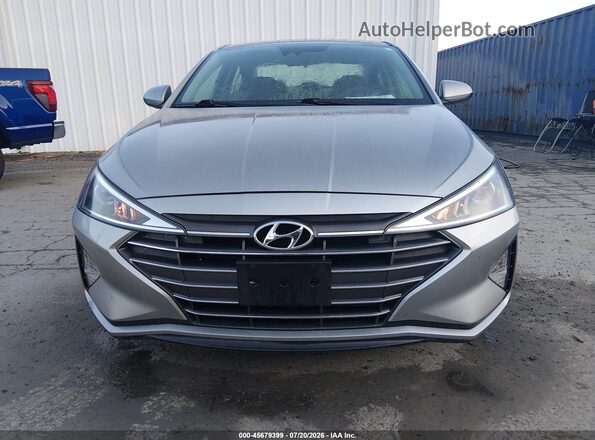 5NPD74LF1LH604135 2020 HYUNDAI ELANTRA Silver Widok zestawu wskaźników