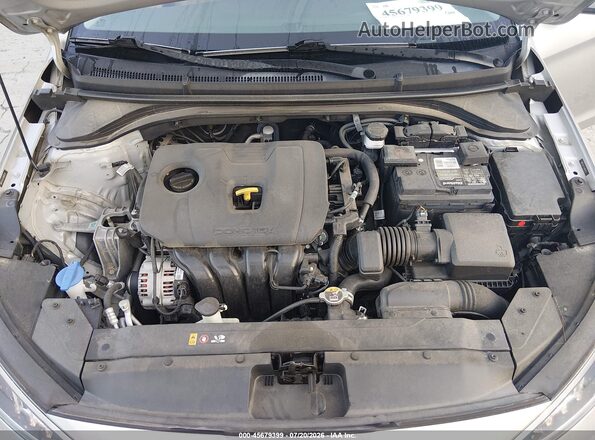 5NPD74LF1LH604135 2020 HYUNDAI ELANTRA Silver Widok z tyłu