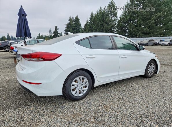 5NPD74LF2HH057822 2017 HYUNDAI ELANTRA White Trasero derecho