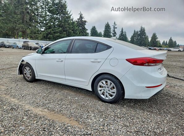5NPD74LF2HH057822 2017 HYUNDAI ELANTRA White Trasero izquierdo