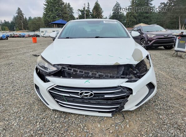 5NPD74LF2HH057822 2017 HYUNDAI ELANTRA White Vista frontal