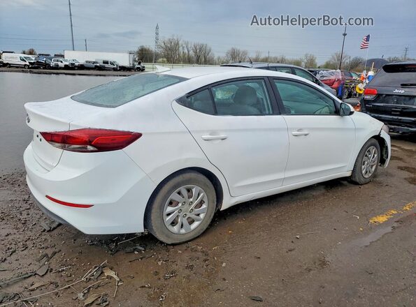 5NPD74LF2HH128226 2017 HYUNDAI ELANTRA White უკანა მარჯვენა
