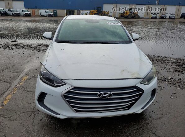 5NPD74LF2HH128226 2017 HYUNDAI ELANTRA White წინა ხედი