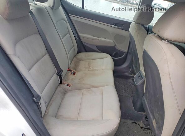5NPD74LF2HH128226 2017 HYUNDAI ELANTRA White უკანა სავარძლების ხედი