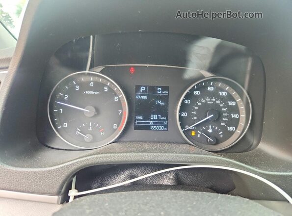 5NPD74LF2HH154079 2017 HYUNDAI ELANTRA Черный Вид щитка приборов