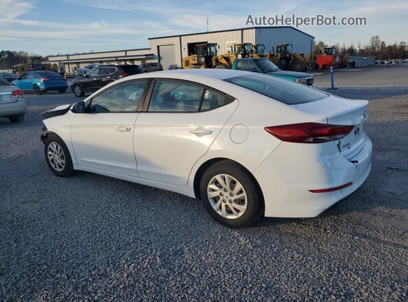 5NPD74LF2JH228235 2018 HYUNDAI ELANTRA White Հետևի ձախ