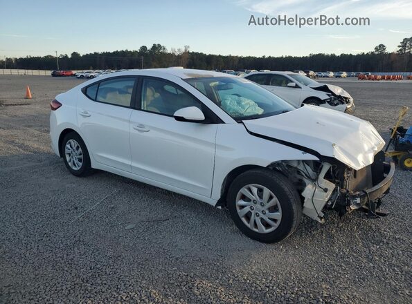 5NPD74LF2JH228235 2018 HYUNDAI ELANTRA White Առջևի աջ
