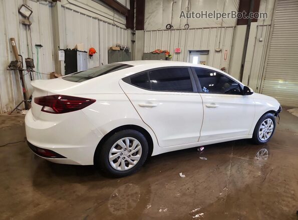 5NPD74LF2KH480455 2019 HYUNDAI ELANTRA White Trasero derecho
