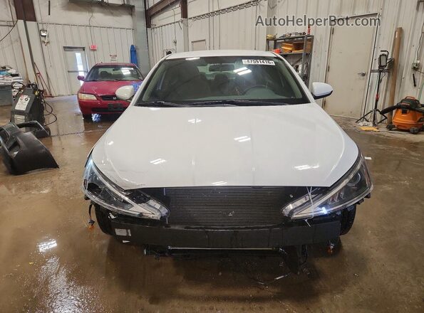 5NPD74LF2KH480455 2019 HYUNDAI ELANTRA White Vista frontal